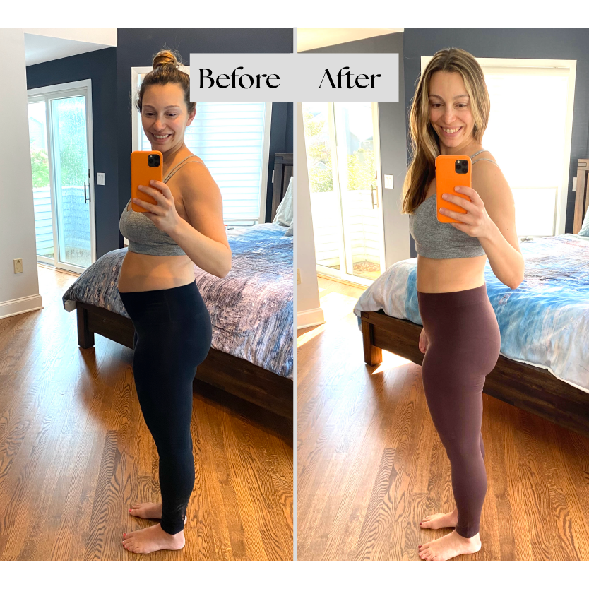 side before and after