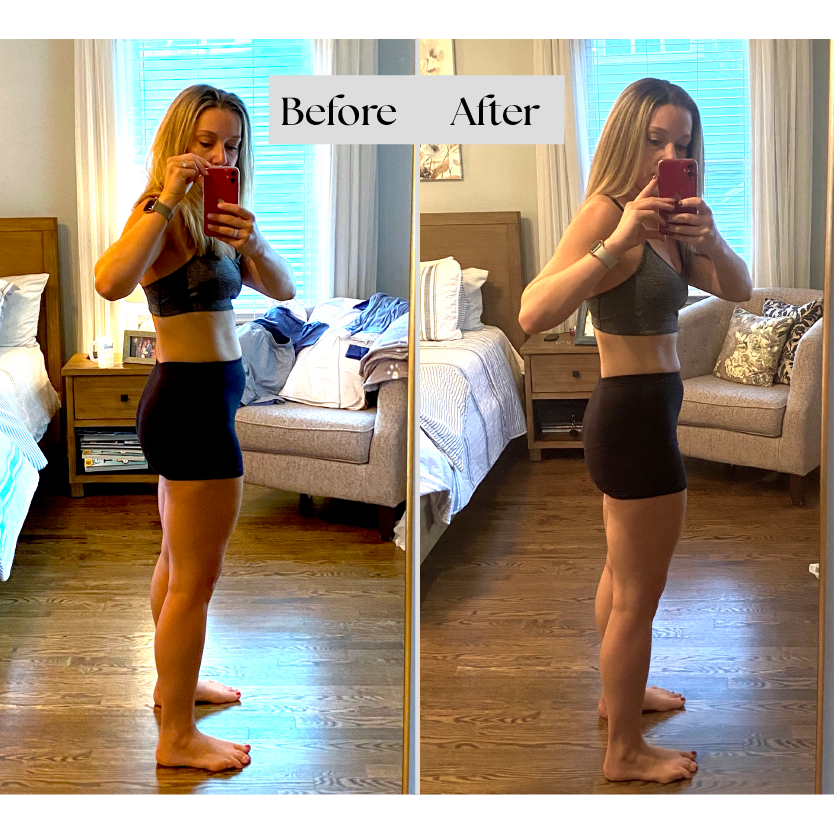 side before and after