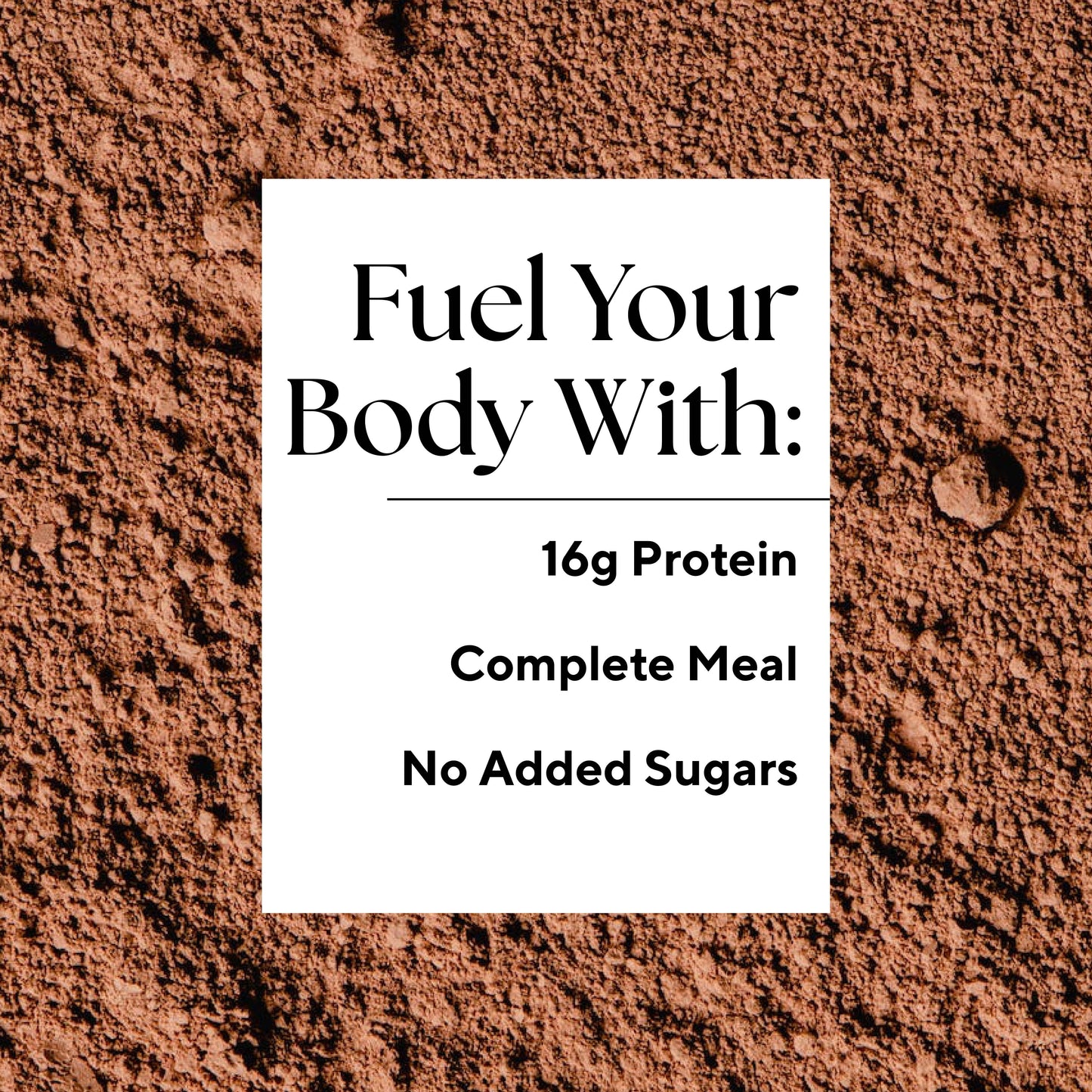 NEW! Chocolate Protein Shake