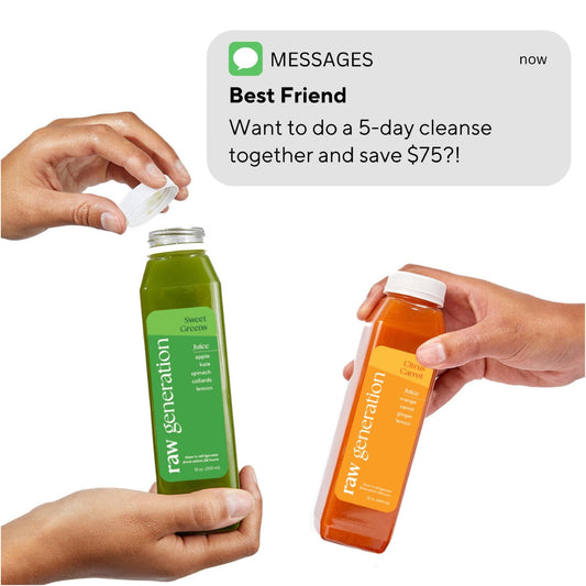 want to do a 5-day cleanse together and save $75?!