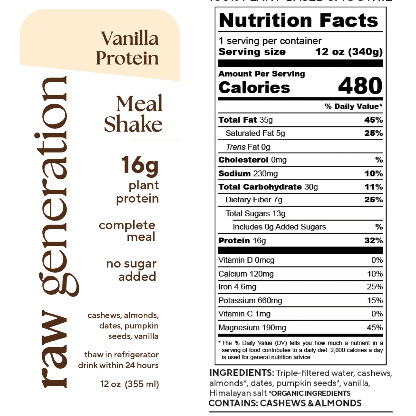 Meal Replacement Pack