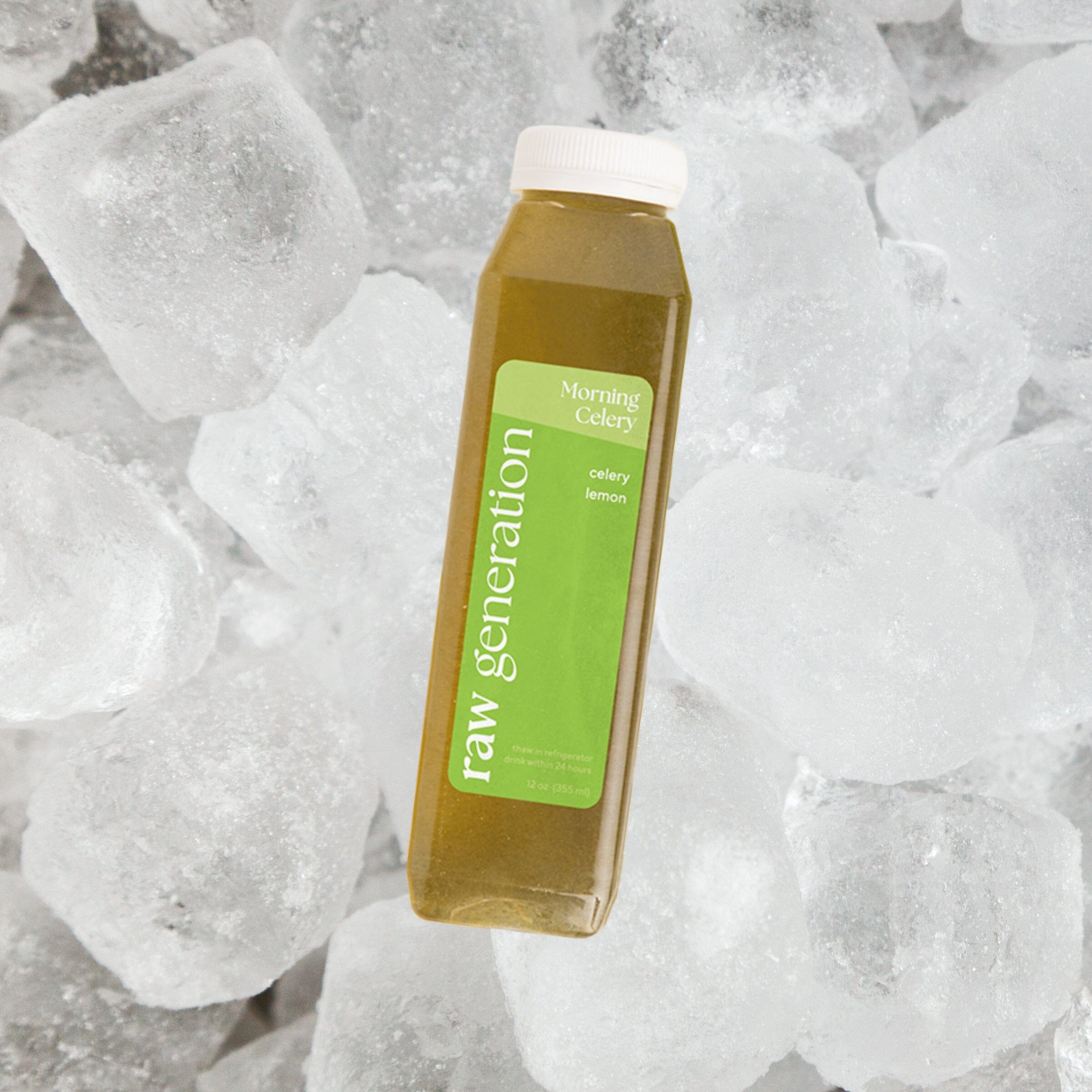 morning celery on ice