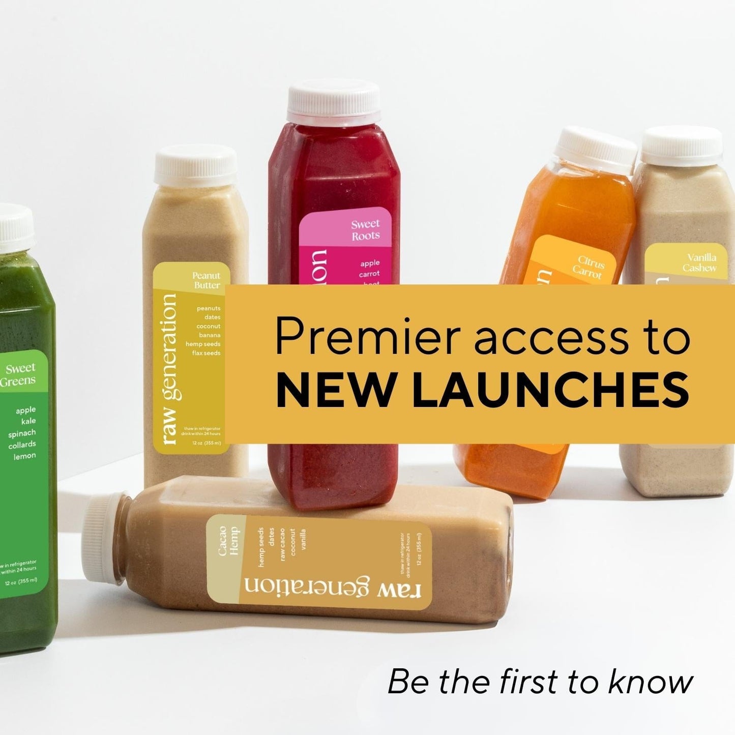Premier access to product launches with Juice Club membership