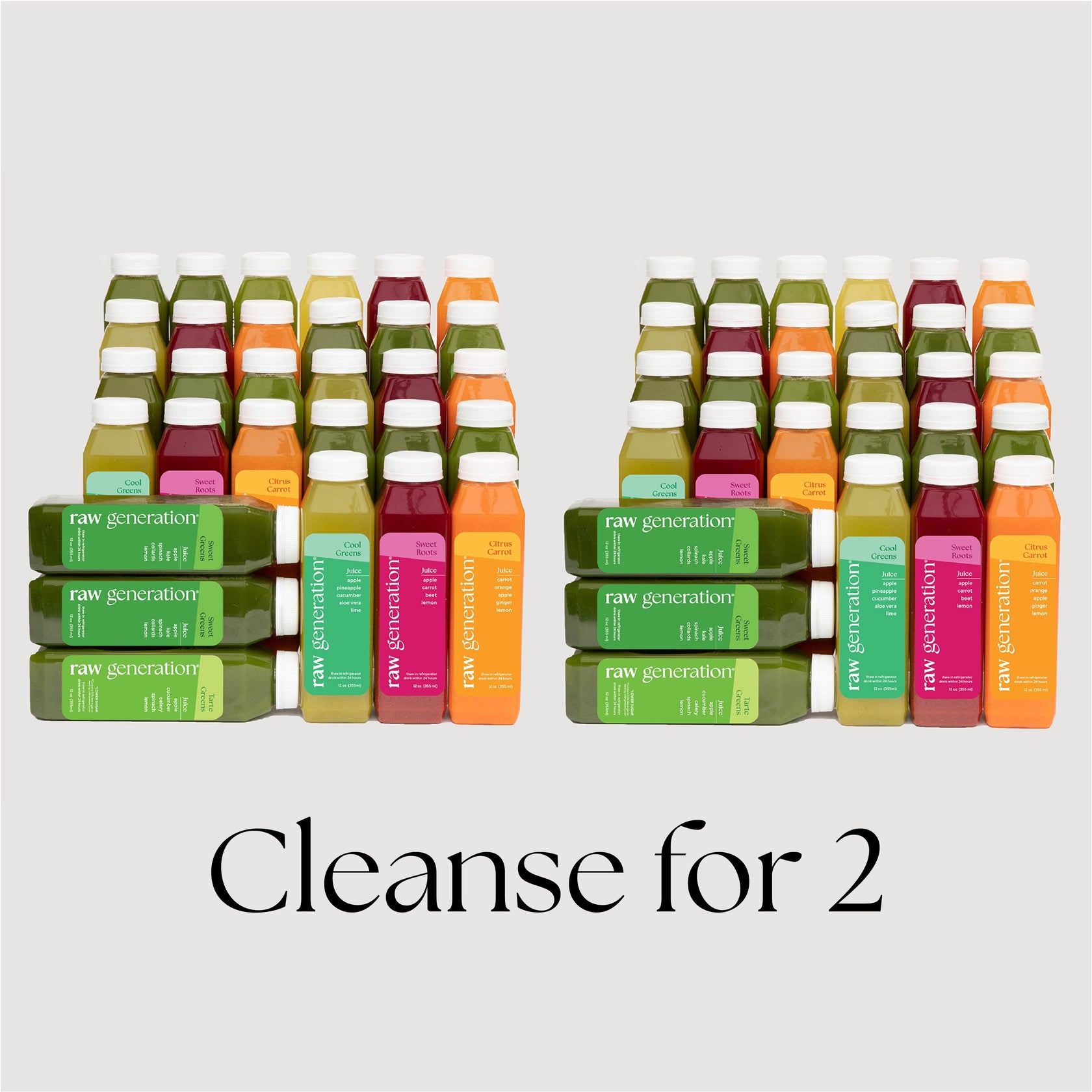 Cleanse for 2 Raw Generation, Inc.