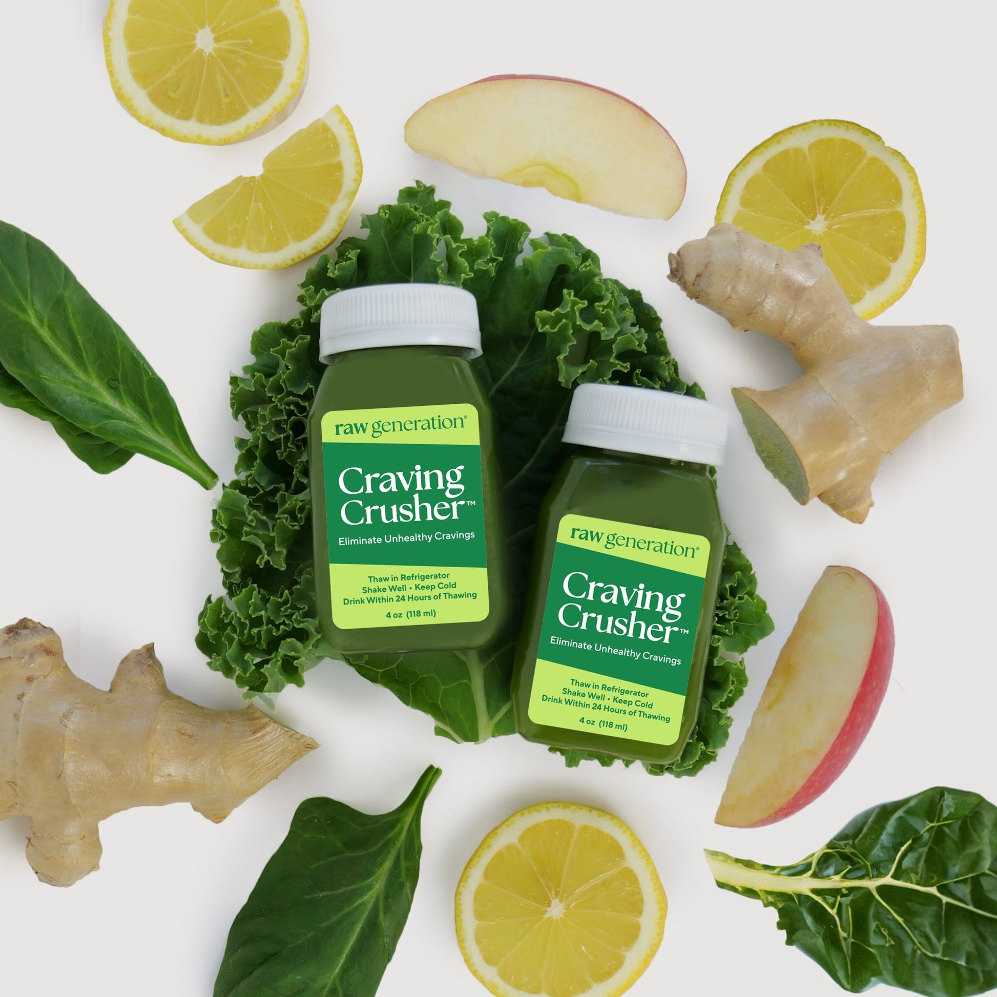 crushing craving shots with ingredients