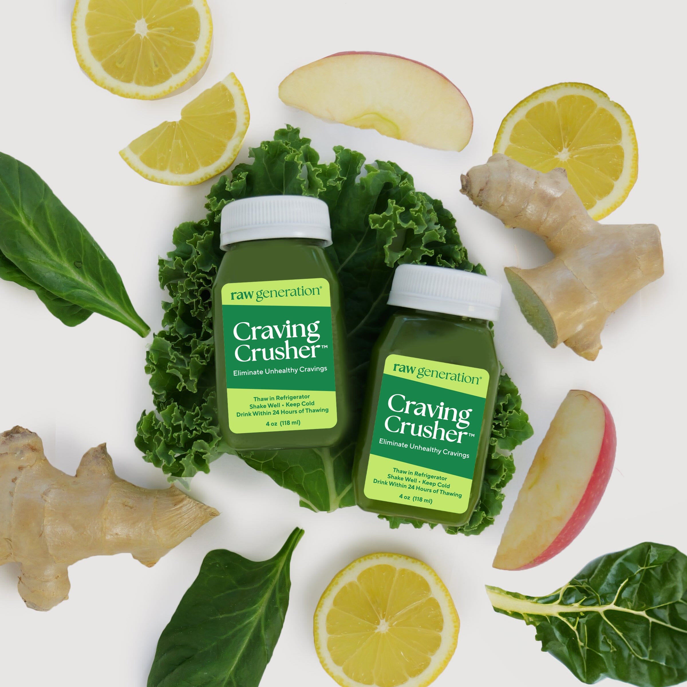 crushing craving shots with ingredients