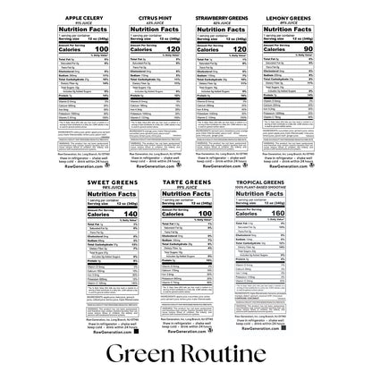 The Signature Reset nutrition label close-up highlights key details of this 90-day weight loss program, featuring guided diet changes and juice cleanses.