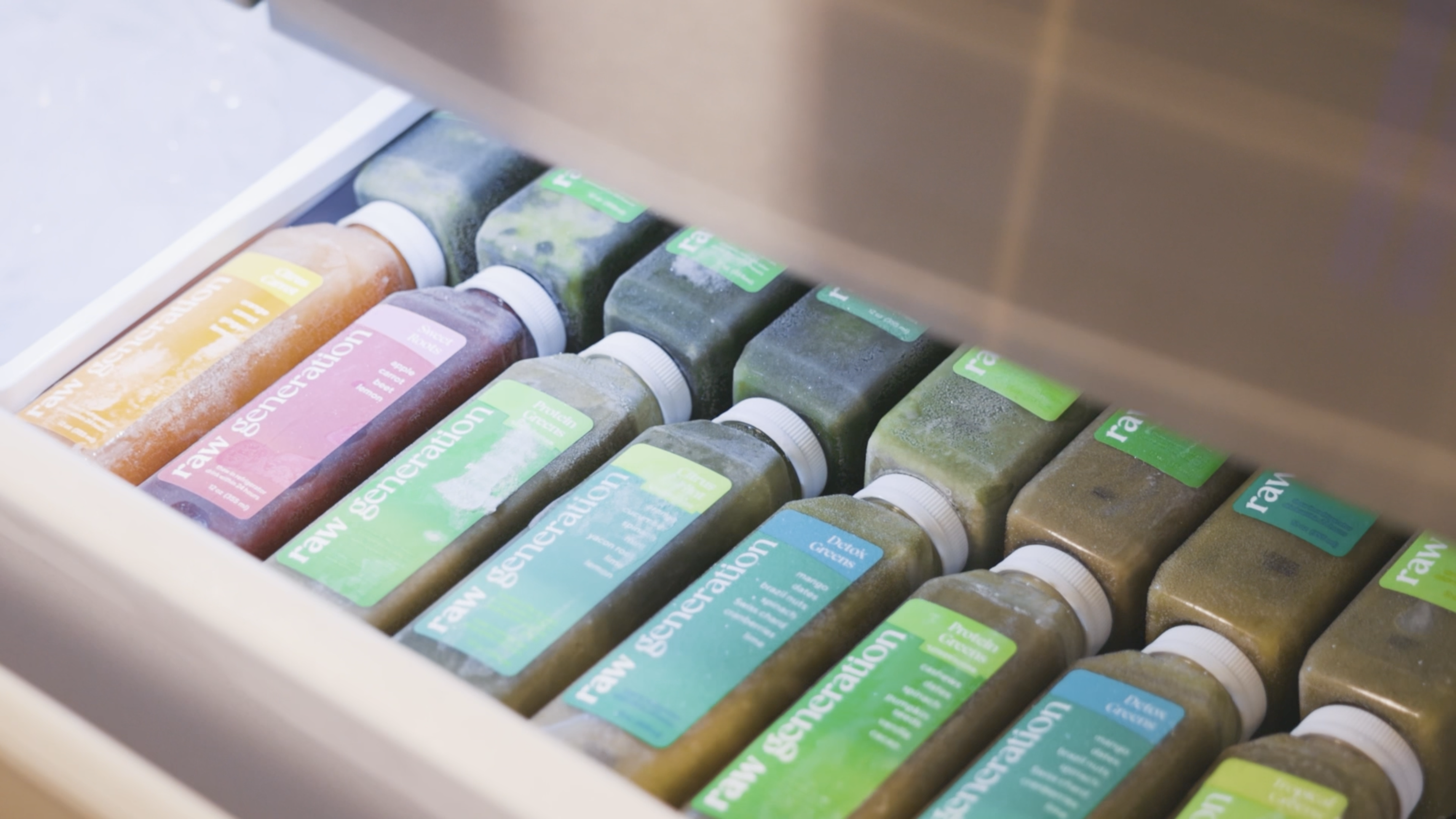 juices in freezer