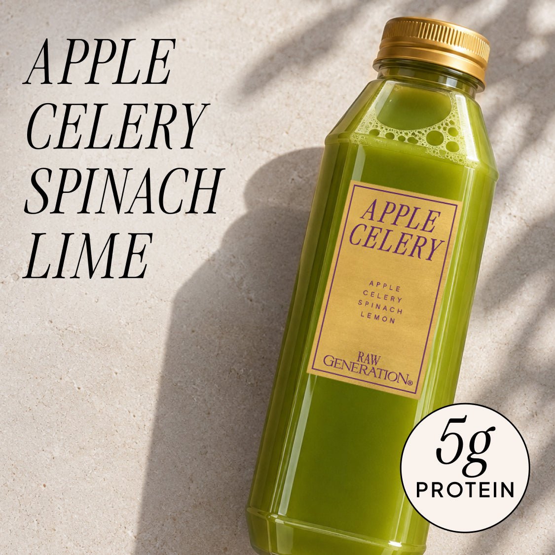 Apple Celery Juice - Raw Generation