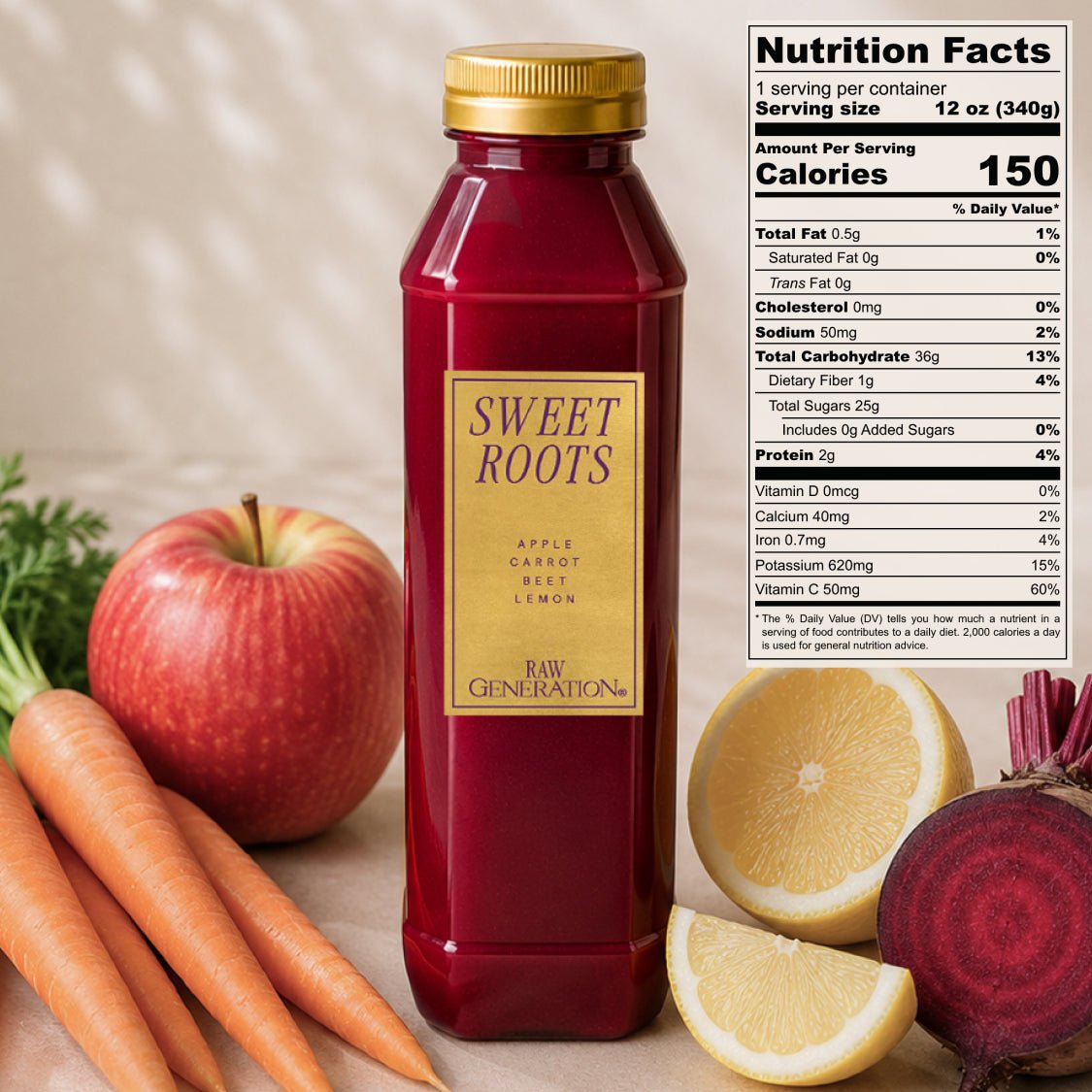 Sweet Roots Juice - Raw Generation