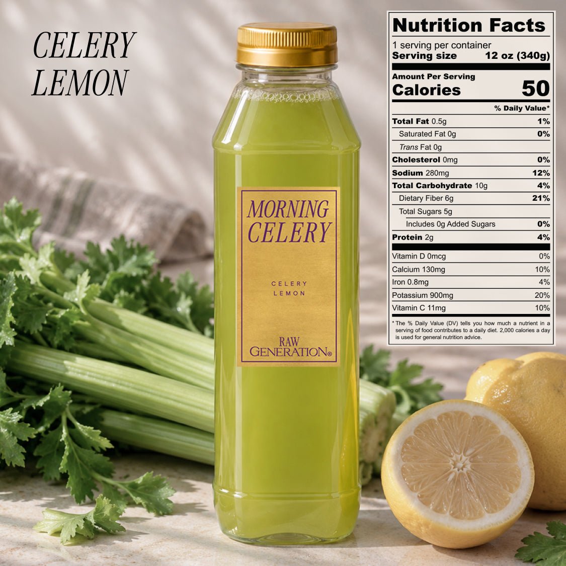 Morning Celery Juice Routine - Raw Generation