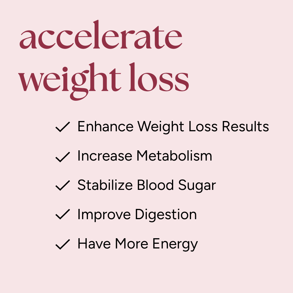 Metabolism Boost Capsules promotional graphic highlighting weight loss benefits: enhances results, increases metabolism, stabilizes blood sugar, improves digestion, and boosts energy.