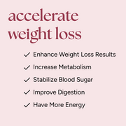 Metabolism Boost Capsules promotional graphic highlighting weight loss benefits: enhances results, increases metabolism, stabilizes blood sugar, improves digestion, and boosts energy.