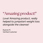 Customer testimonial for Metabolism Boost Capsules: “Amazing product! Helped jumpstart weight loss with the cleanse!” - Ryanne M., Verified Customer.