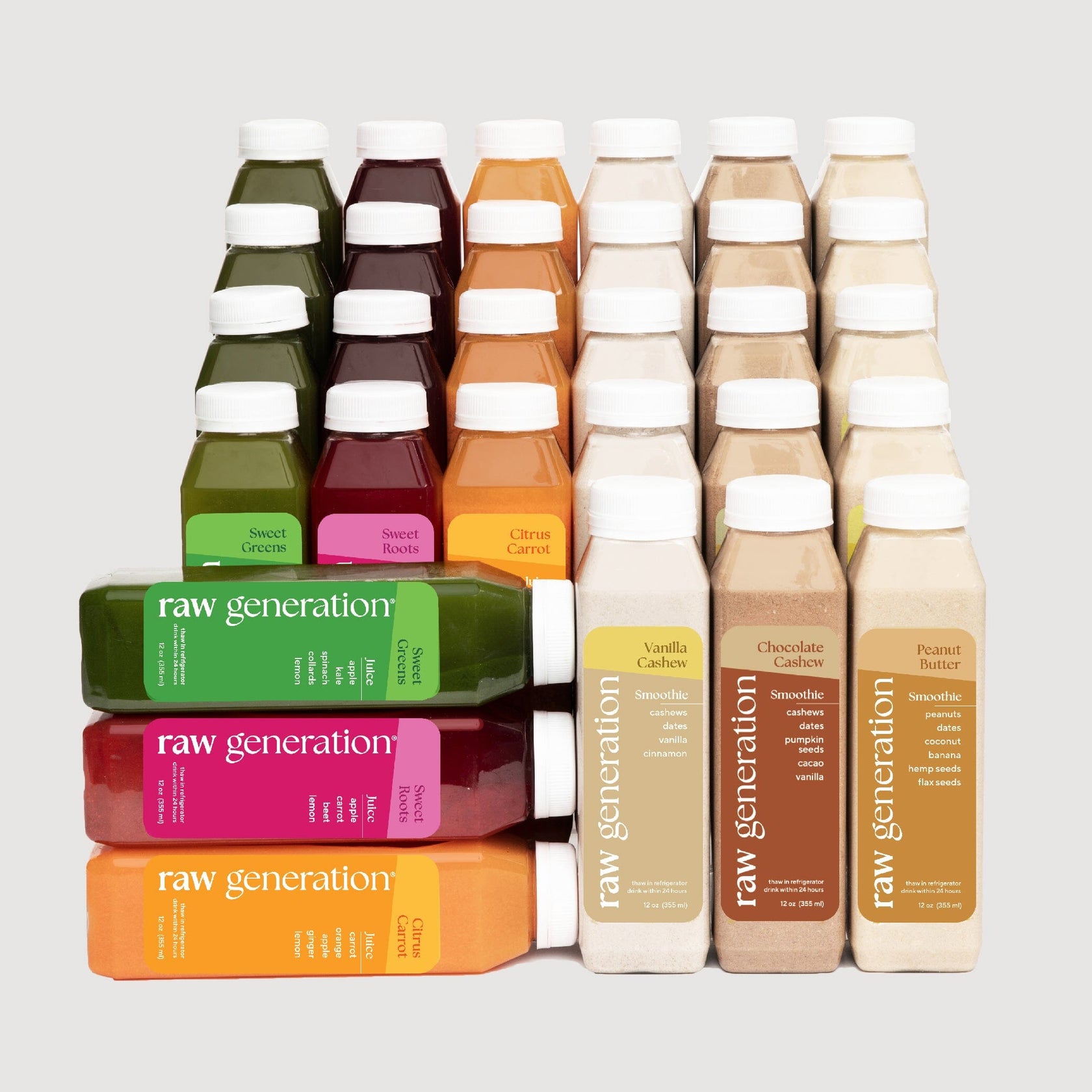 Protein Cleanse with ColdPressed Juice and Smoothies Raw Generation